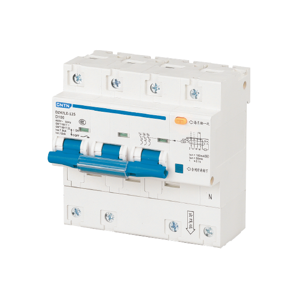 ZMB6L-125 RCBO Residual Current Circuit Breaker