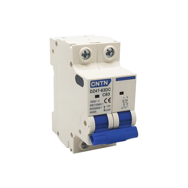 63A miniature circuit breaker DZ47-63DC DC type, 2 poles