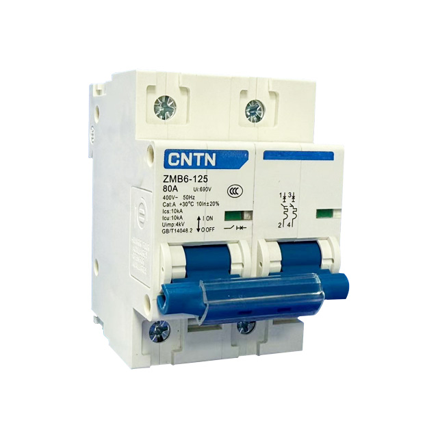 ZMB6-125 2P 80A MCB Miniature Circuit Breaker