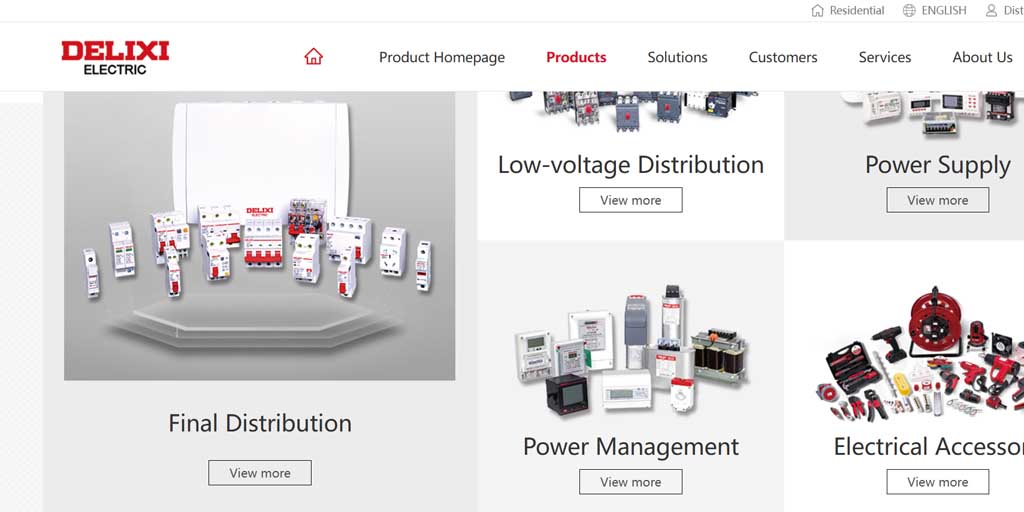 Miniature circuit breaker manufactuers-Delixi Electric