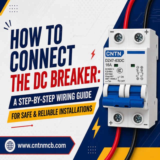 How to Connect the DC Breaker: A Step-by-Step Wiring Guide For Safe & Reliable Installations